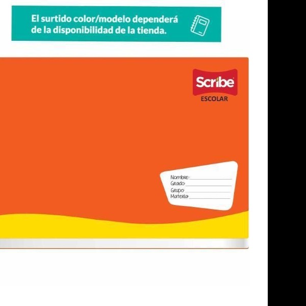 CUADERNO ITAL. SCRIBE 6143 C7MM GRAPA 50H. C.96